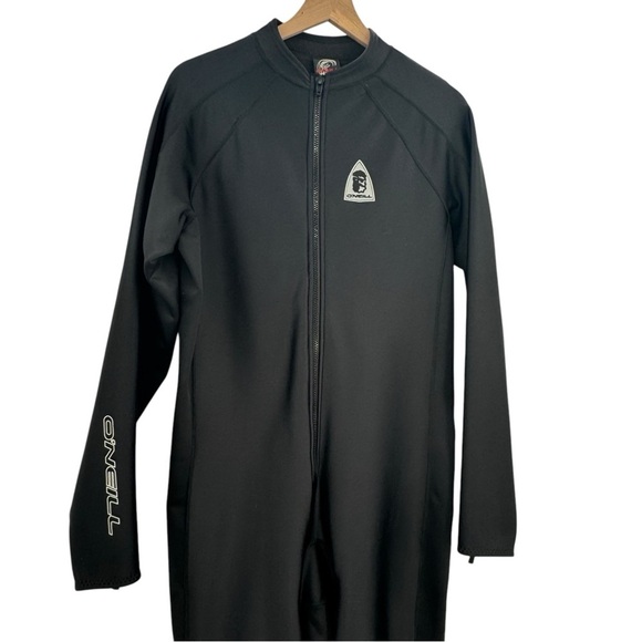 Vintage 90s O'Neill Wetsuit Women's Stirrup Leg Black MADE IN THE USA | Size XXL - Picture 5 of 13